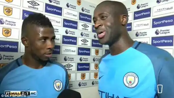 Yaya Toure Leaves Kelechi Iheanacho In An Imbroglio Over Man Of The Match Mixup